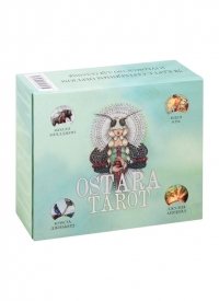 Таро Остары Ostara Tarot) ( (78 карт с серебряным обрезом и руководство для гадания). 