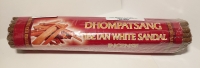 Благовония натуральные Dhompatsang Tibetan White Sandal insense, 150 гр, 50 шт, Индия. 