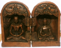 Купить Складень Будда в самадхи в интернет-магазине Роза Мира