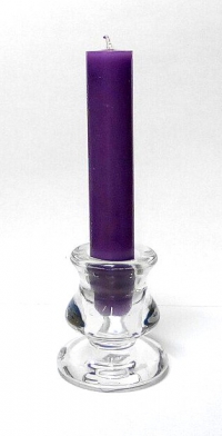 Свеча фиолетовая. 