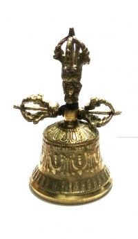 Буддийский колокол с ваджрой. 